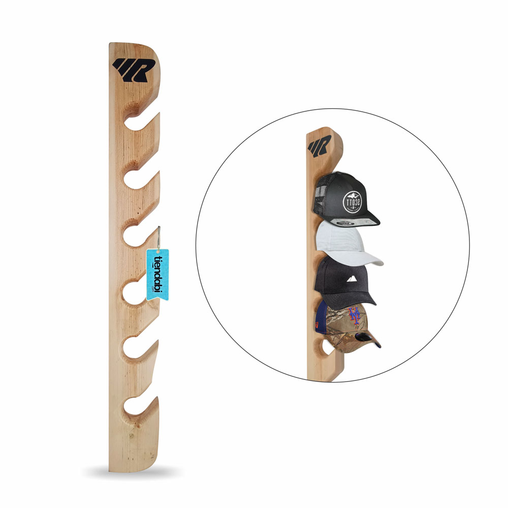 Organizador De Gorras Para Pared 20 Percheros Porta Meses Sin