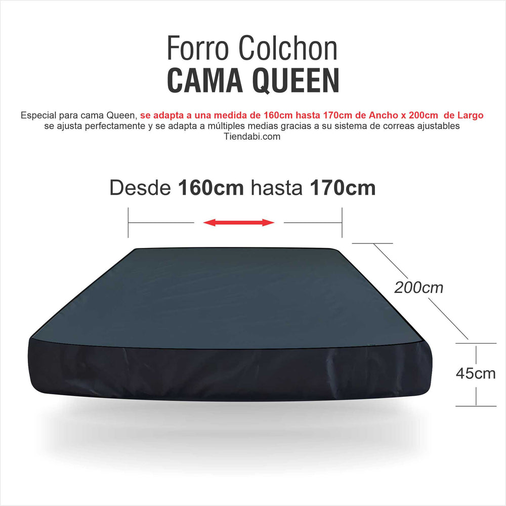 Cobertores Fundas Para Camas Colchones Queen Reina Resistente Al Agua  Delgado