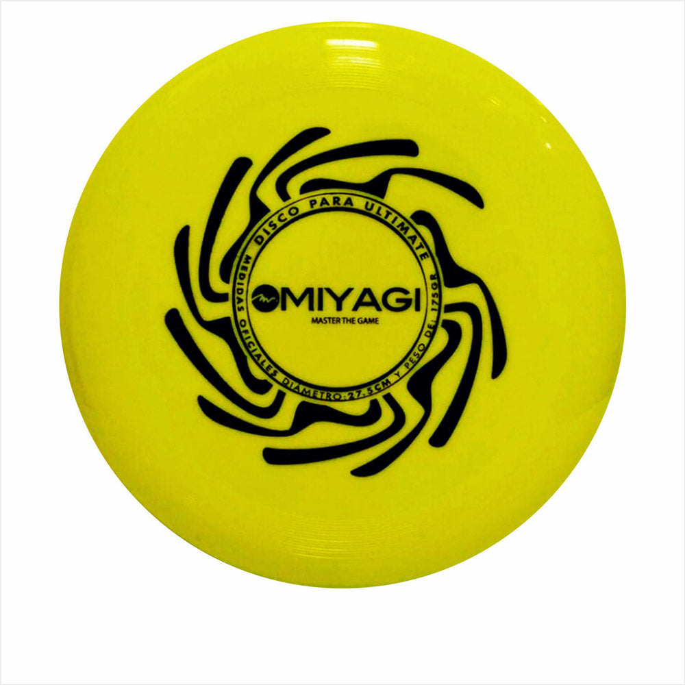 Frisbee Frisby, Disco Para Ultimate, frisbee miyagi amarillo, frisby miyagi amarillo, disco miyagi amarillo, disco para ultimate amarillo, tiendabi, frisbee