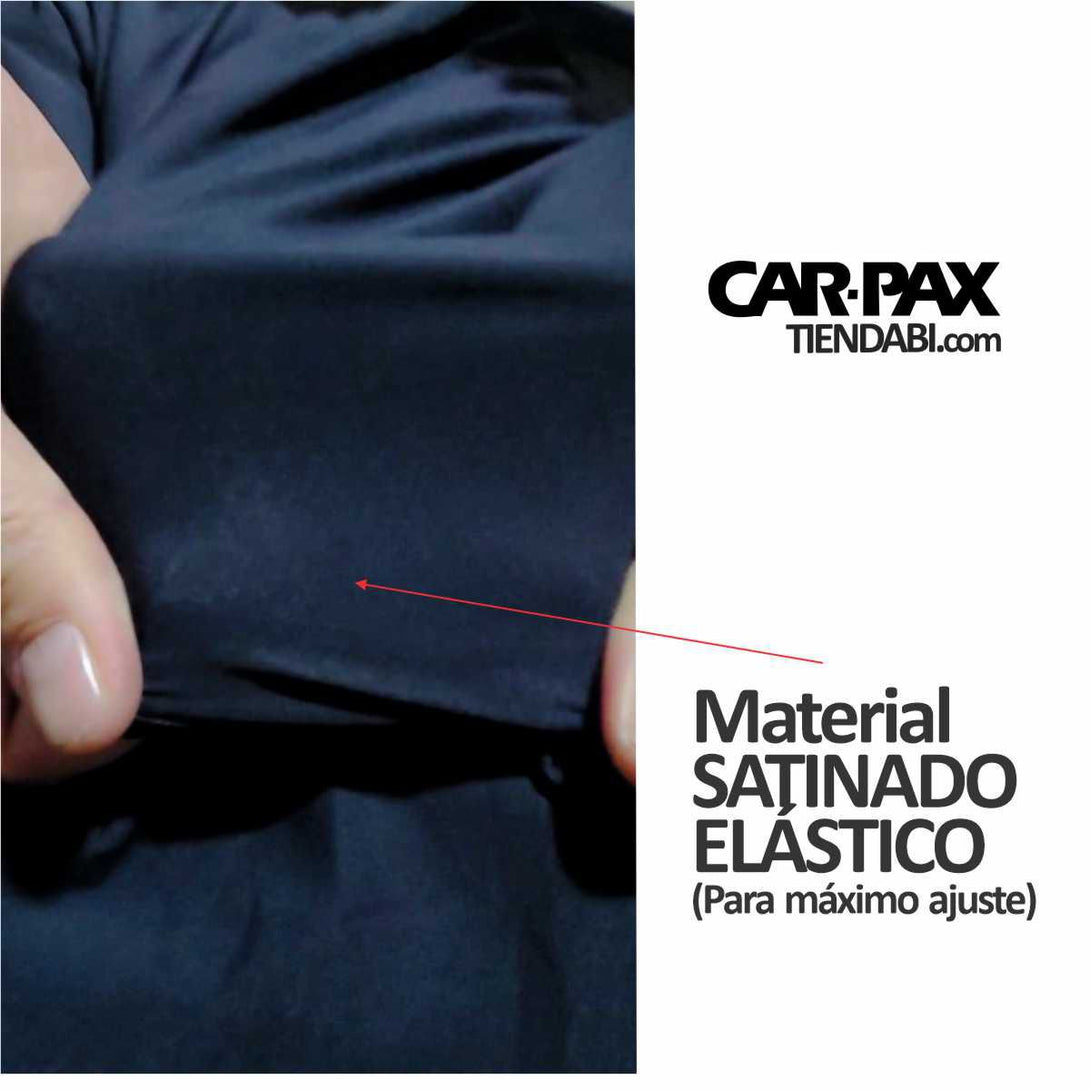 Material Satinado - Pijama de lujo en tela para carro y camioneta – protector antirrayones, anti polvo y UV | Tiendabi.com
Pijama de lujo en tela satinada para autos y camionetas – protección UV, anti arañazos y material ultraligero con recuperación elástica 15 20 % • Colores negro y rojo • Tiendabi.com