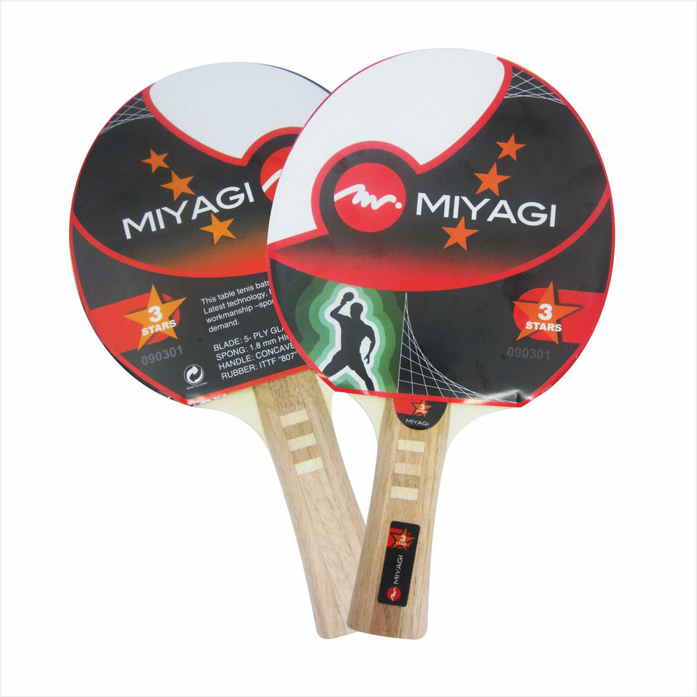 Raqueta de ping pong x2 und miyagi 5 estrellas MIYAGI