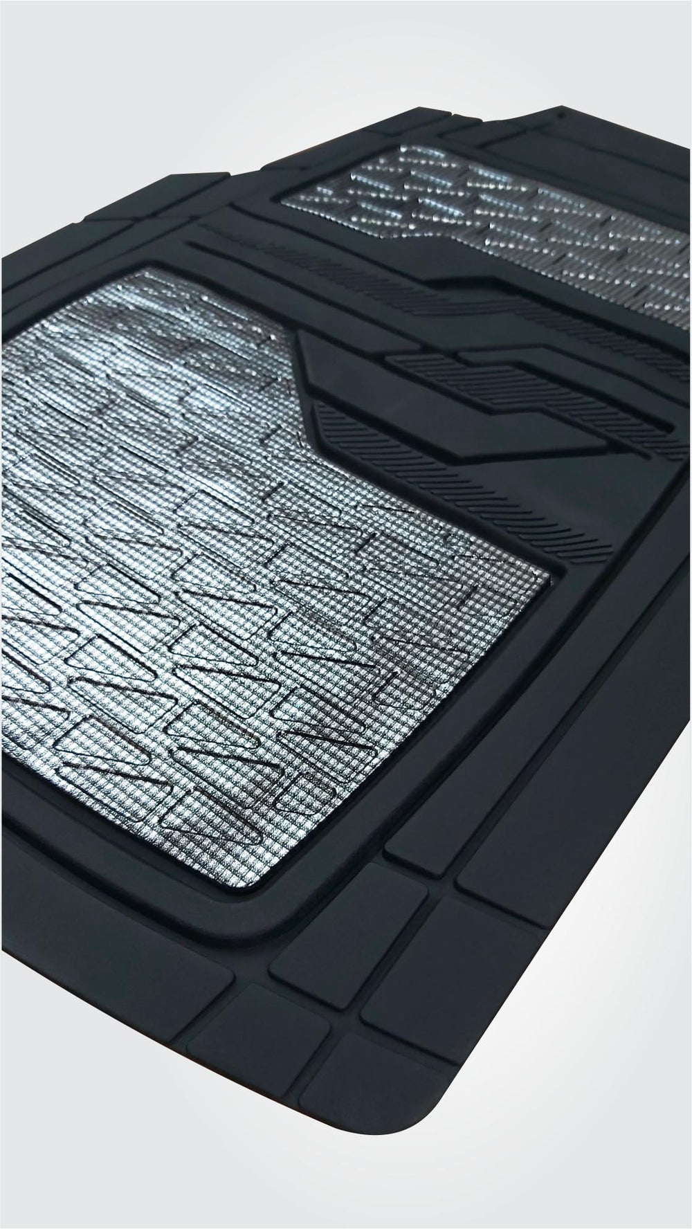 Tapete Auto Metalizado Carbono Colores Modernos 4 Piezas – TIENDABI