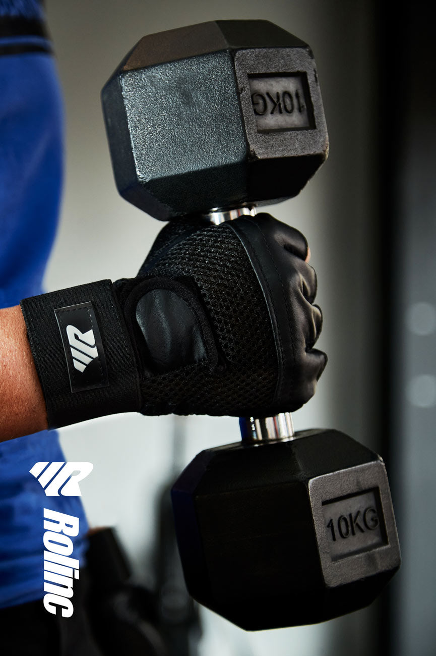 Guantes Para Pesas Gimnasio Gym Deporte Con Muñequera - guantes para gimnasio - 2023